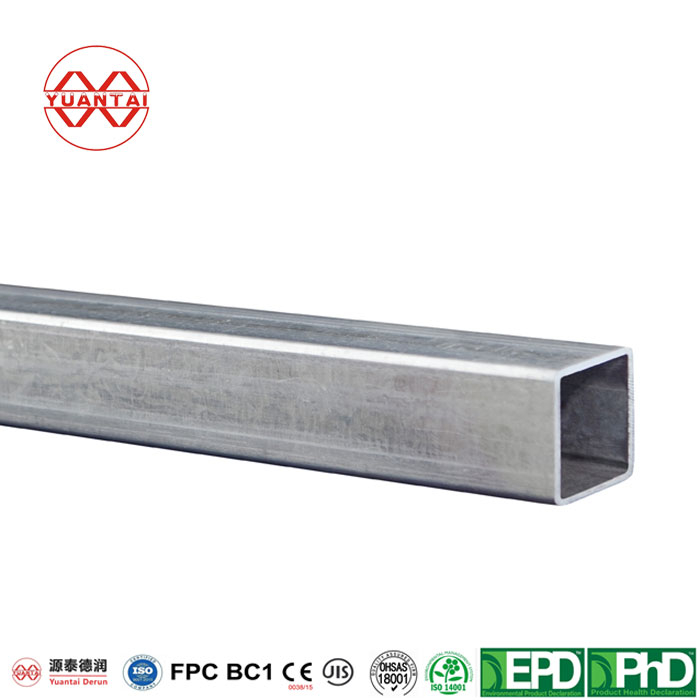 Pre Galvanized Square Steel Hollow Section